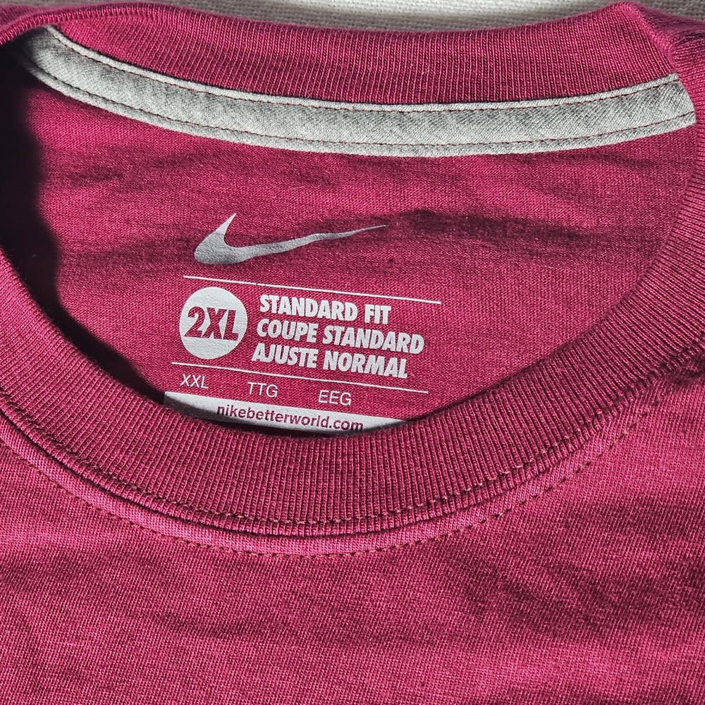 Nike Florida State Seminoles collegiate T-shirt Mens Size 2XL Garnet Gold - Picture 3 of 3